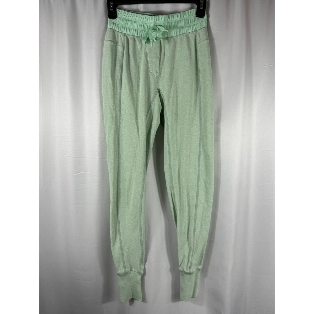 Lululemon Happy Yin Year Joggers Pants Yoga Lounge Run Gym Mint Green Size 2